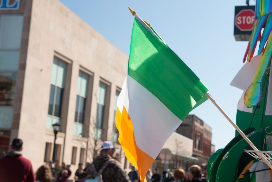 Défilé Saint Patrick drapeau