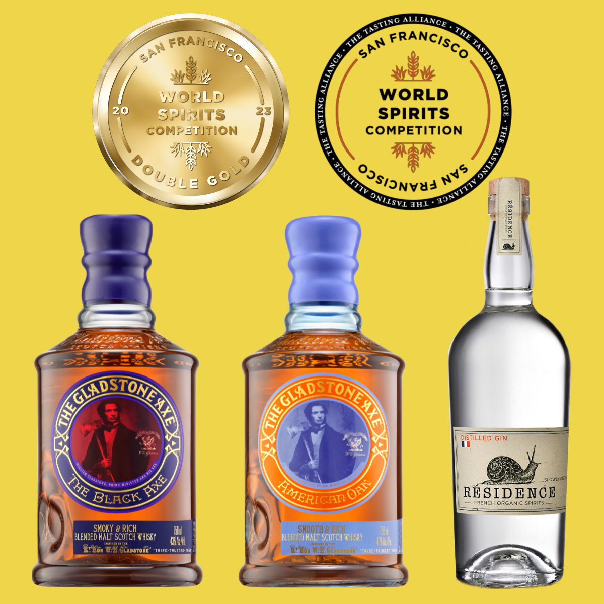 San Francisco World Spirits Competition : nos produits récompensés